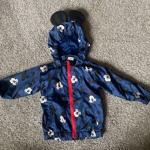 2T Mickey Mouse Rain Coat Shell